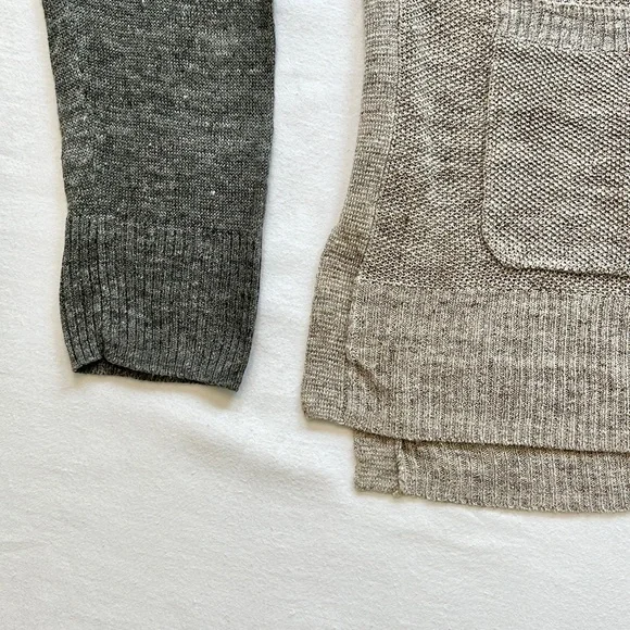 NWOT Madewell Sandstiched %100 Linen Cardigan Size Medium - Picture 6 of 11